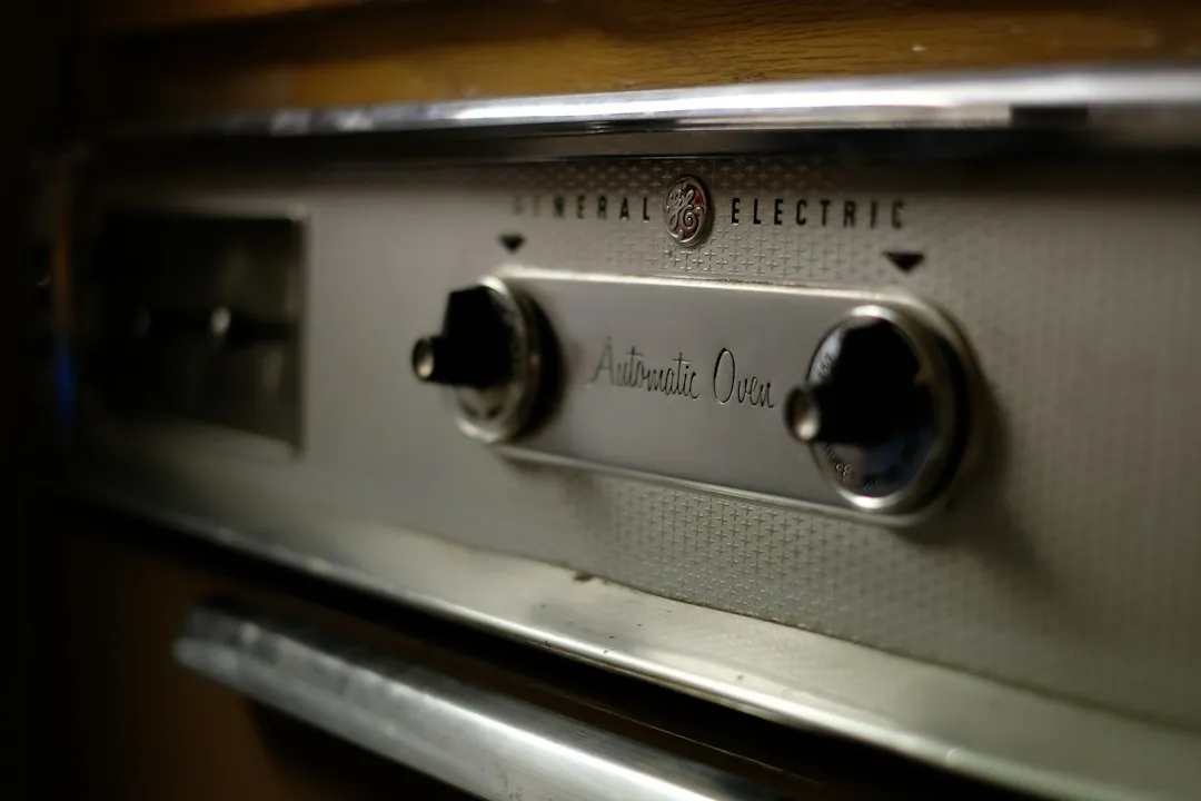 A close-up of the controls on an oven